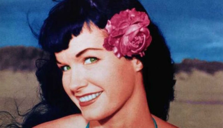Bettie Page, even more eye-popping in 3-D