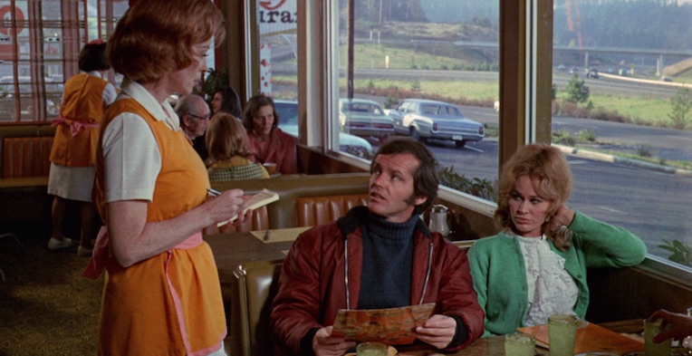 Jack Nicholson and Bob Rafelson discuss the big ‘chicken salad’ scene from ‘Five Easy Pieces’