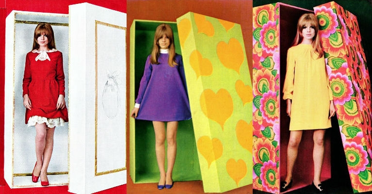 Dolled Up: Bizarre fashion photos of Marianne Faithfull as a toy doll