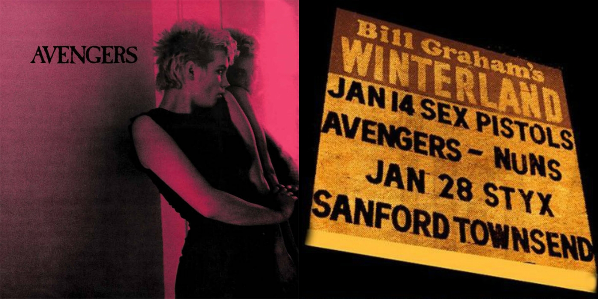 The Avengers opening for the Sex Pistols at Winterland