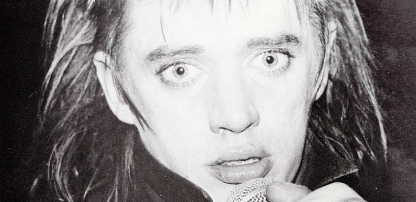Blixa Bargeld returns to the high school he firebombed as a student, 1991