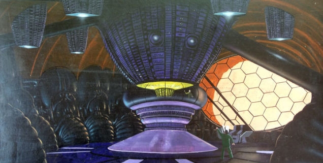 Concept art for David Cronenberg’s ‘Total Recall’ that never was