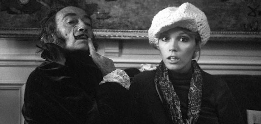 Trip out with Salvador Dalí and Amanda Lear at a 1968 art opening