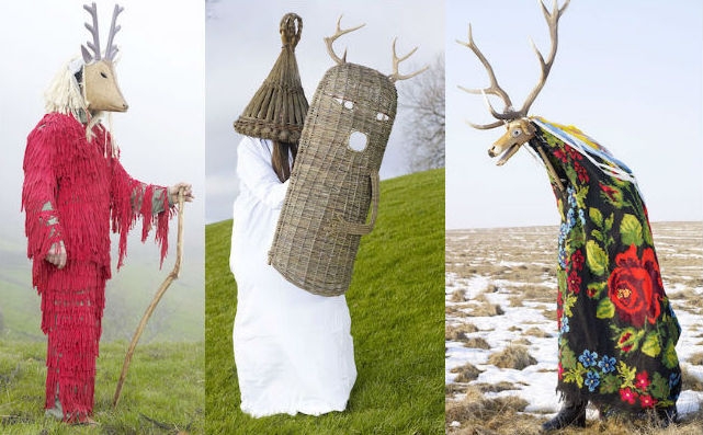 Astonishing pictures of 21st century pagan ritual garb from all over Europe