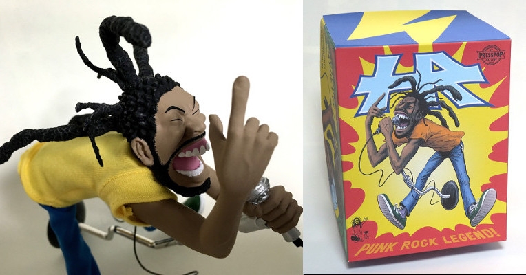 Awesome statuette of H.R. from Bad Brains