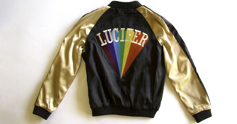Kenneth Anger Resort Collection: New ‘Golden Scarab’ lightweight Lucifer Rising jacket for Summer