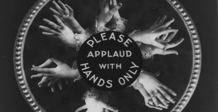 ‘Please applaud with hands only’: Movie theater audience etiquette posters from 1912