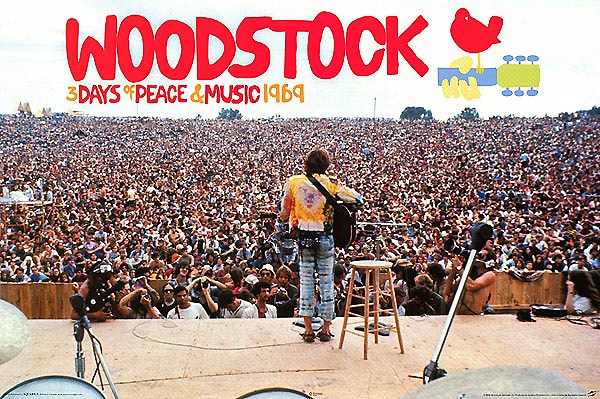 Original Woodstock ads show how much of a slipshod operation the whole thing was