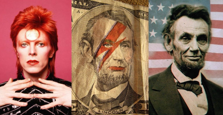 Starring David Bowie as Abraham Lincoln (???)