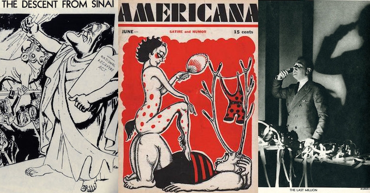 Short-lived, almost-forgotten satire mag ‘Americana’ took a shiv to FDR’s America