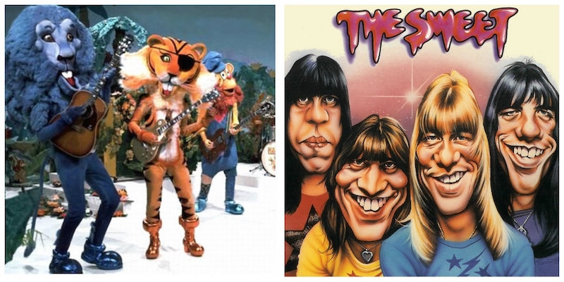 Break out the acid! Trippy animal band from 70s kids’ show covers ‘The Sweet’