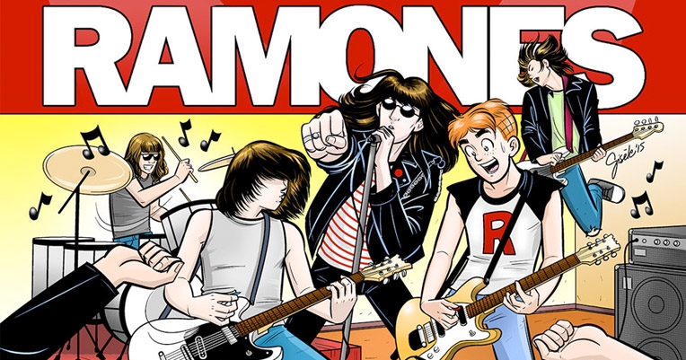 An Archies/Ramones comic book is an actual thing that is going to happen