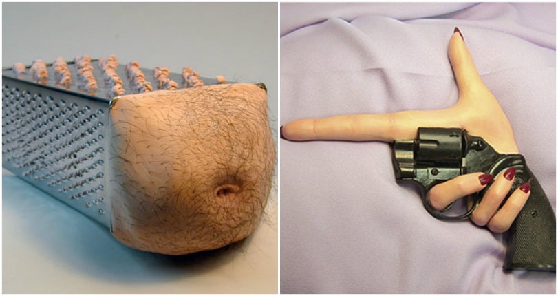 Kitchen tools and other household items get confrontational anatomical upgrades