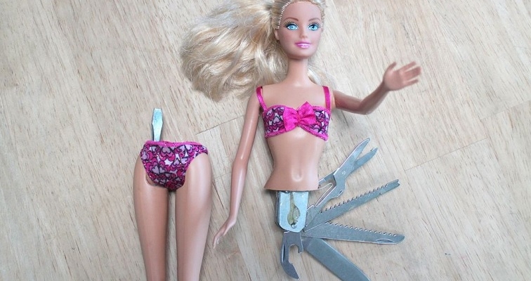 Barbie Swiss Army knife