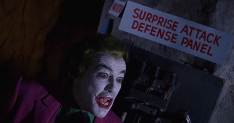Have you ever noticed how everything in the ‘Batman’ TV series had its own label?