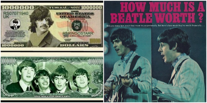 A breakdown of what John, Paul, George & Ringo were worth back in 1966