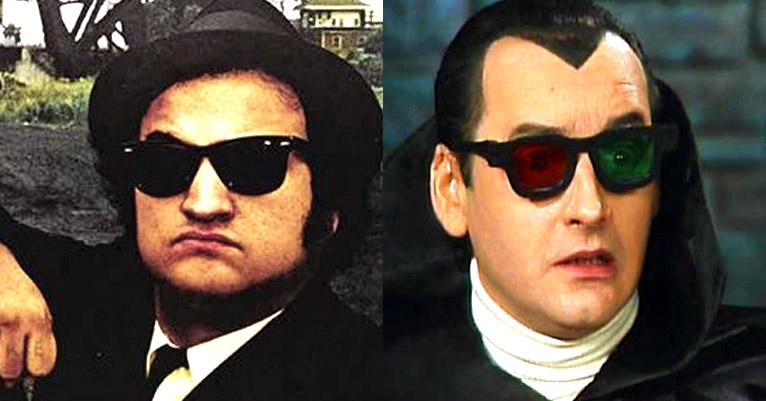 John Belushi and Joe Flaherty on Death Row, in a sketch from 1971