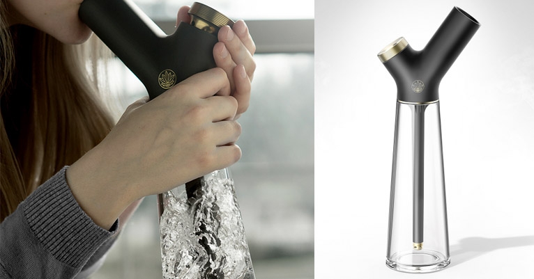The classiest bong ever will get you high as f*ck AND look fabulous with your Swedish furniture
