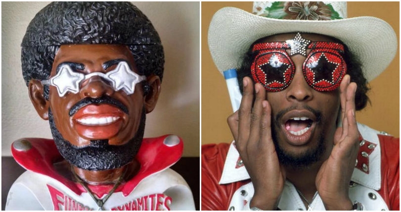 Vintage 70s Bootsy Collins ashtray will hold your funky butts