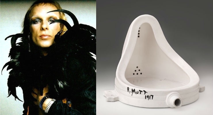 How Brian Eno managed to piss in Marcel Duchamp’s famous urinal, 1990