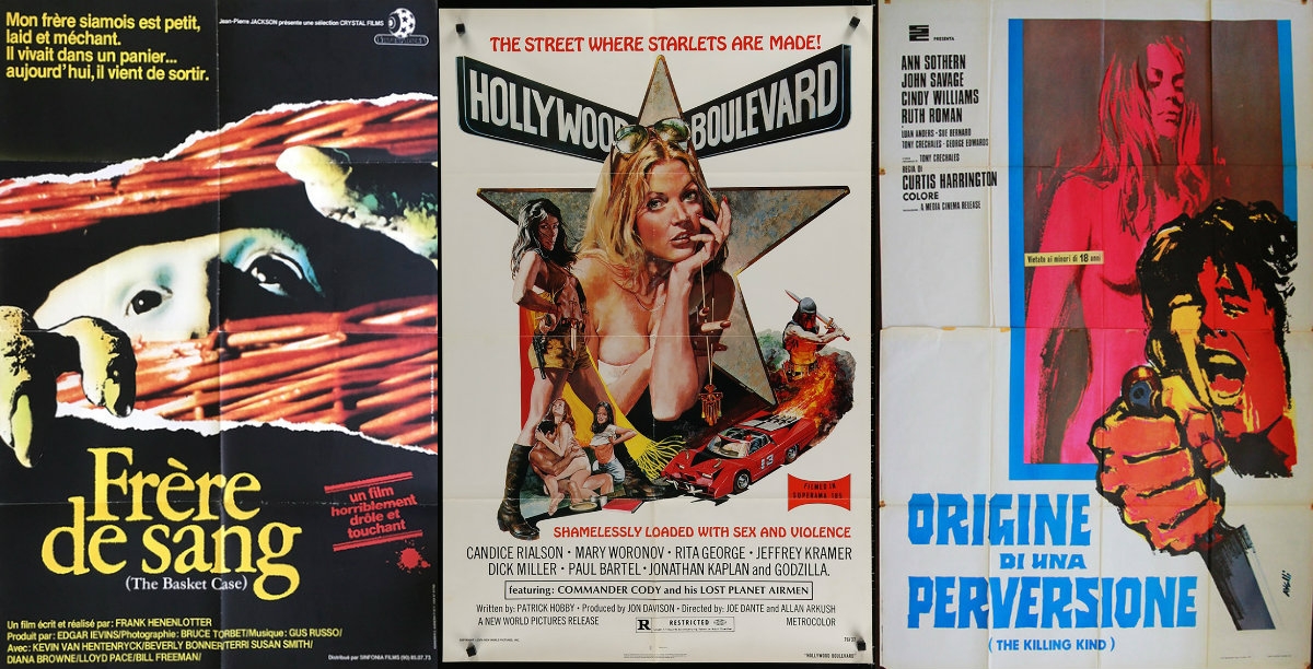 Program your own grindhouse film festival with these sleazy cult favorites!