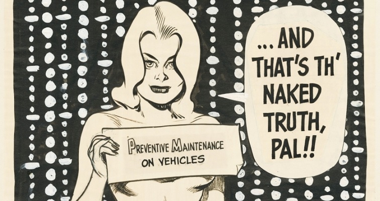 Meet Connie Rodd, Will Eisner’s porny pin-up who taught preventative maintenance to the U.S. Army