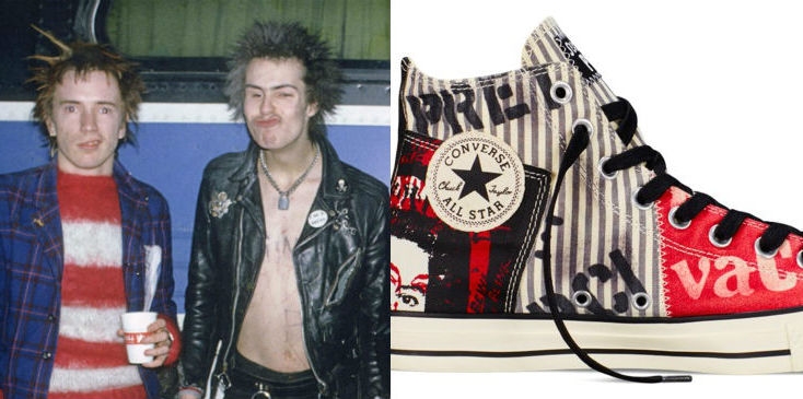 Converse unveils its ‘Sex Pistols’ line of Chuck Taylors