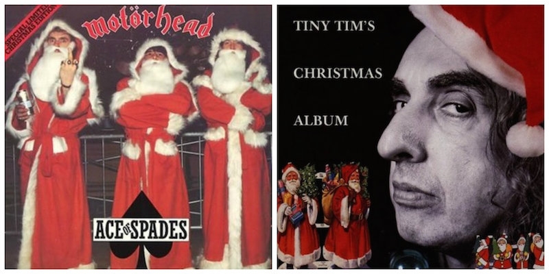 Wild Christmas album covers from Motörhead, Tiny Tim, Bad Religion, Shonen Knife & many more!