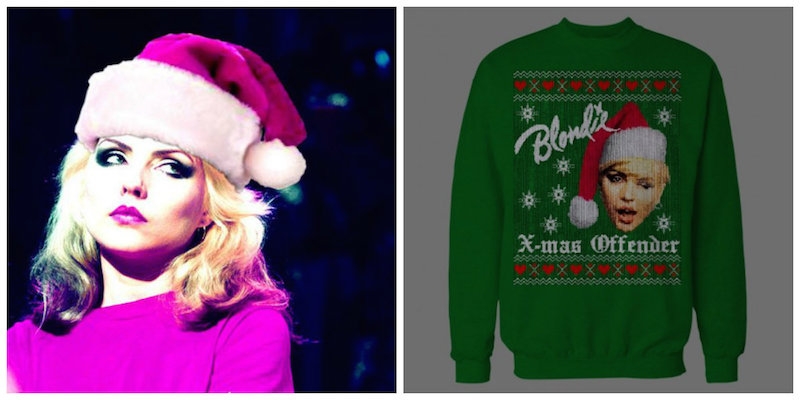 Christmas is saved by this Blondie ‘X-mas Offender’ sweatshirt