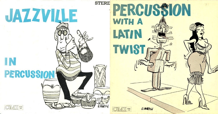 Funny jazz album covers by MAD magazine’s Don Martin