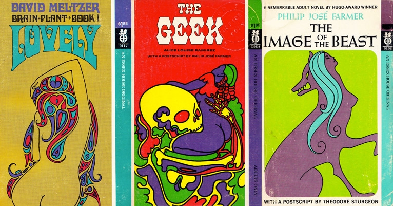 The vivid erotic psychedelia of Essex House book covers