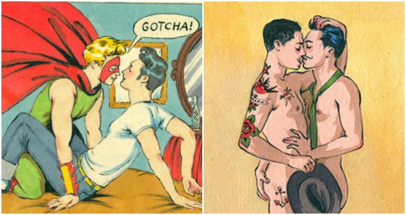Beautiful homoerotic art and comics by Felix d’Eon (NSFW)