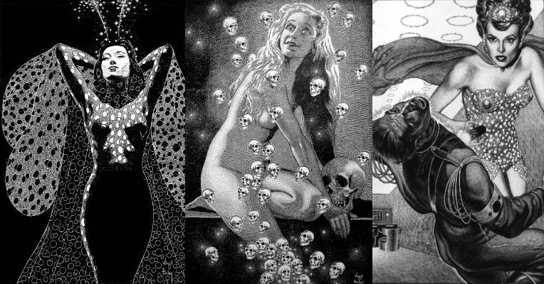 The erotic, macabre art of Virgil Finlay, favorite illustrator of H.P. Lovecraft