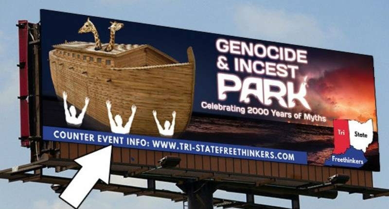 Help atheist group troll Noah’s Ark ‘genocide and incest’-themed water park