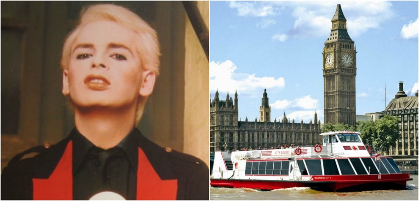 You can cruise the River Thames with Gary Numan for £280 (BBQ included!)