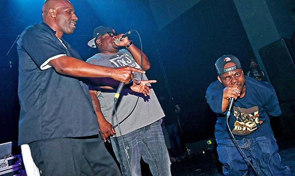 Gangsta rap fans baffled as The Geto Boys bust out ‘All in the Family’ theme at concert