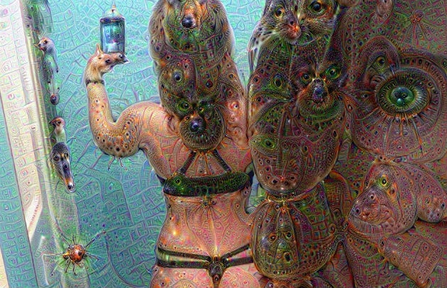 What happens when you run pornography through Google DeepDream? Sheer bad trip terror!