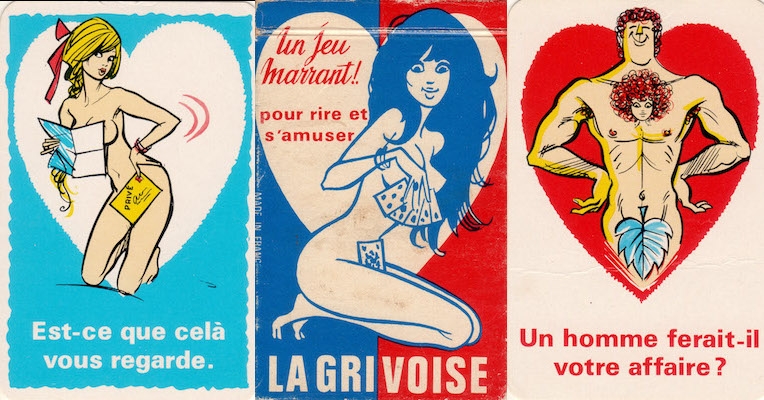 Amazing ‘naughty’ French card game about sex from the 1960s