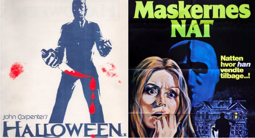 Kontrovers bevæge sig ekstra What's the boogeyman?: Movie posters of John Carpenter's 'Halloween' series  from around the world | Dangerous Minds