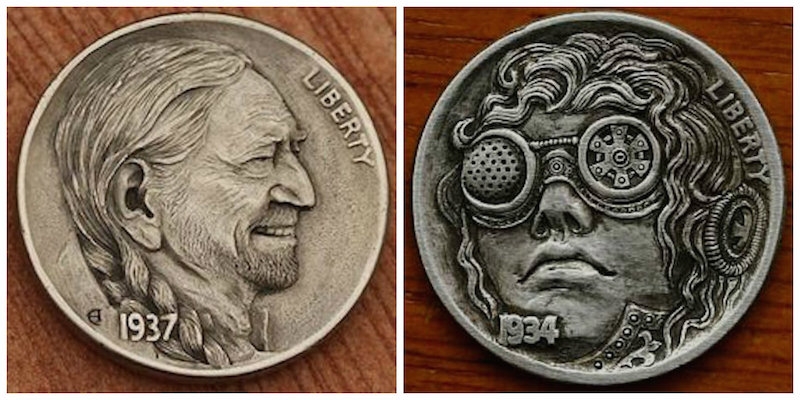 ‘Hobo nickels’: The super-old-school art of hand-sculpted coins