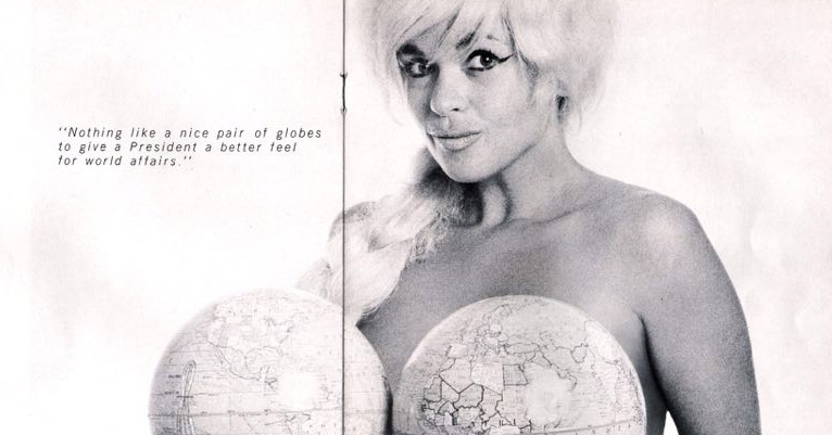 ‘Jayne Mansfield for President’: Hilarious cheesecake book from 1964