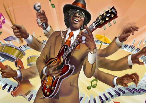 Pimpin ain’t easy: Johnny ‘Guitar’ Watson tears the roof off the sucker, 1977
