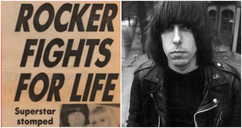 Brain Drain: Johnny Ramone and his brush with death after a deadly brawl in 1983