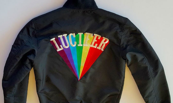 Kenneth Anger launches official ‘Lucifer Rising’ baseball jacket in time for the holidays