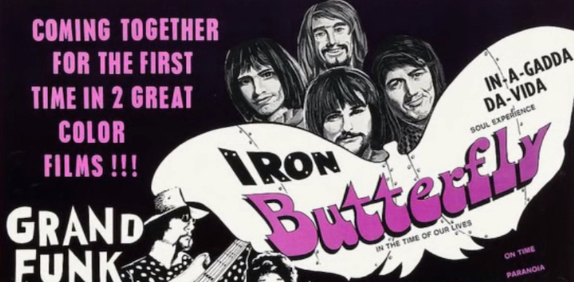 Iron Butterfly and Grand Funk Railroad shot a double feature in a pirate-themed amusement park