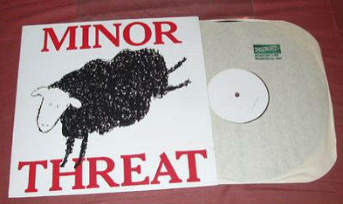 Minor Threat’s iconic ‘Out of Step’ LP cover