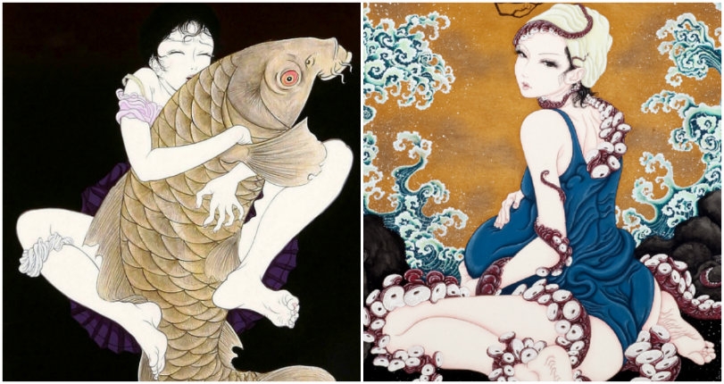 Early Japanese Tentical Porn - Octopussy: The 'tentacle' erotica of Yuji Moriguchi | Dangerous Minds