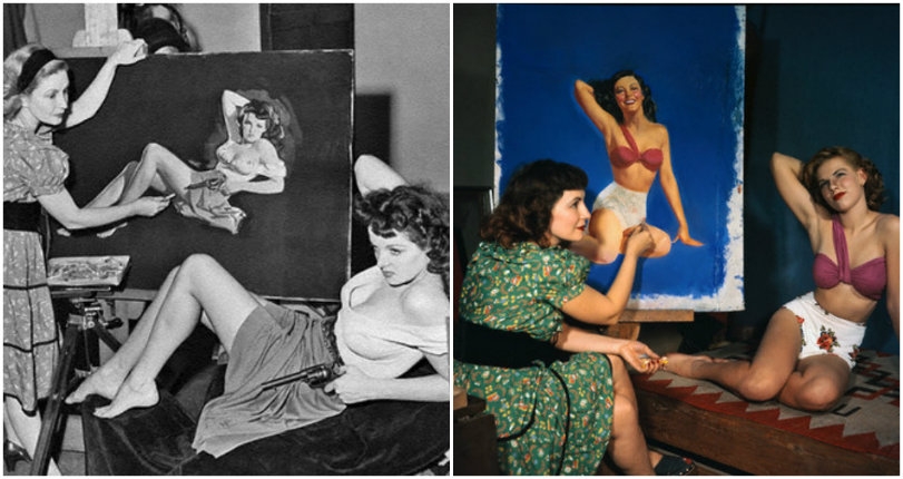 Zoë Mozert: The pinup model and artist who painted actress Jane Russell’s most iconic image