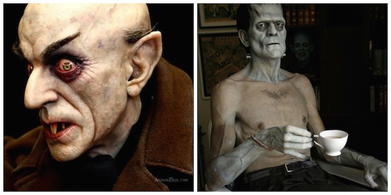 Bela Lugosi might not be dead: Mind-blowing sculptures of classic movie monsters