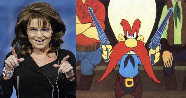 Sarah Palin IS Yosemite Sam!